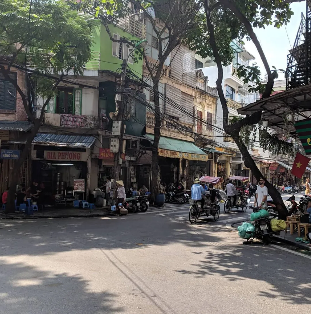 Street in Southeast Asia