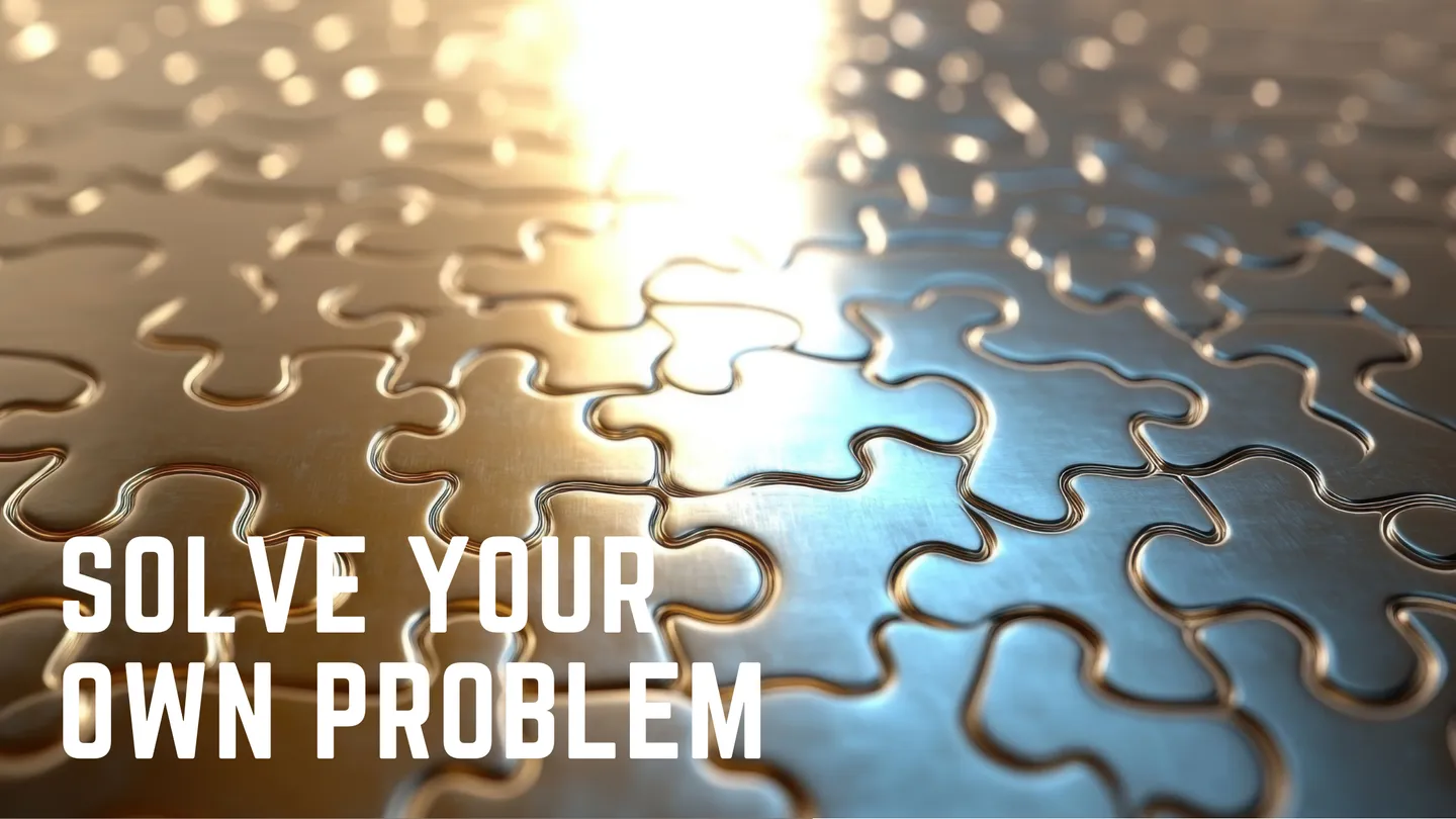 Solve your own problem: puzzle pieces