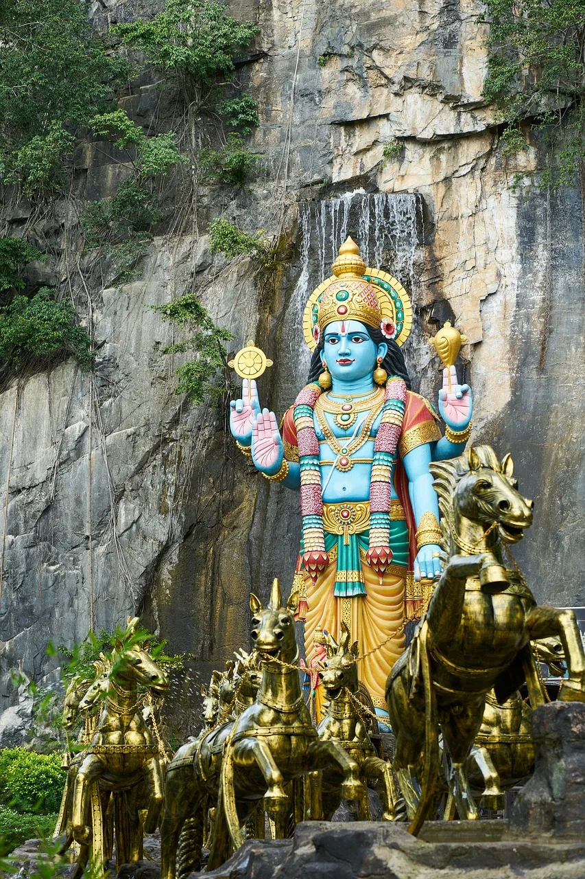 Statue of a Hindu deity